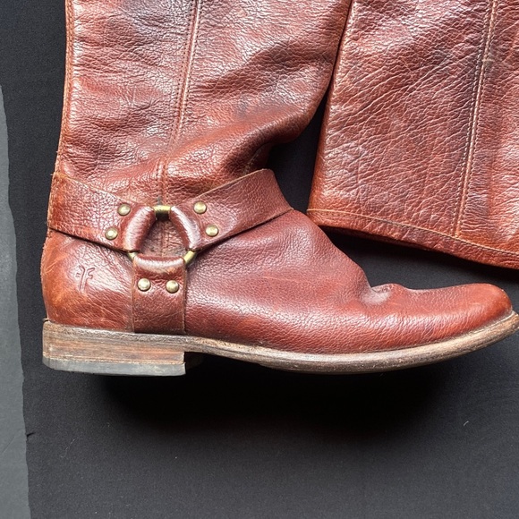 Frye Brown Heeled Boots - Picture 4 of 7